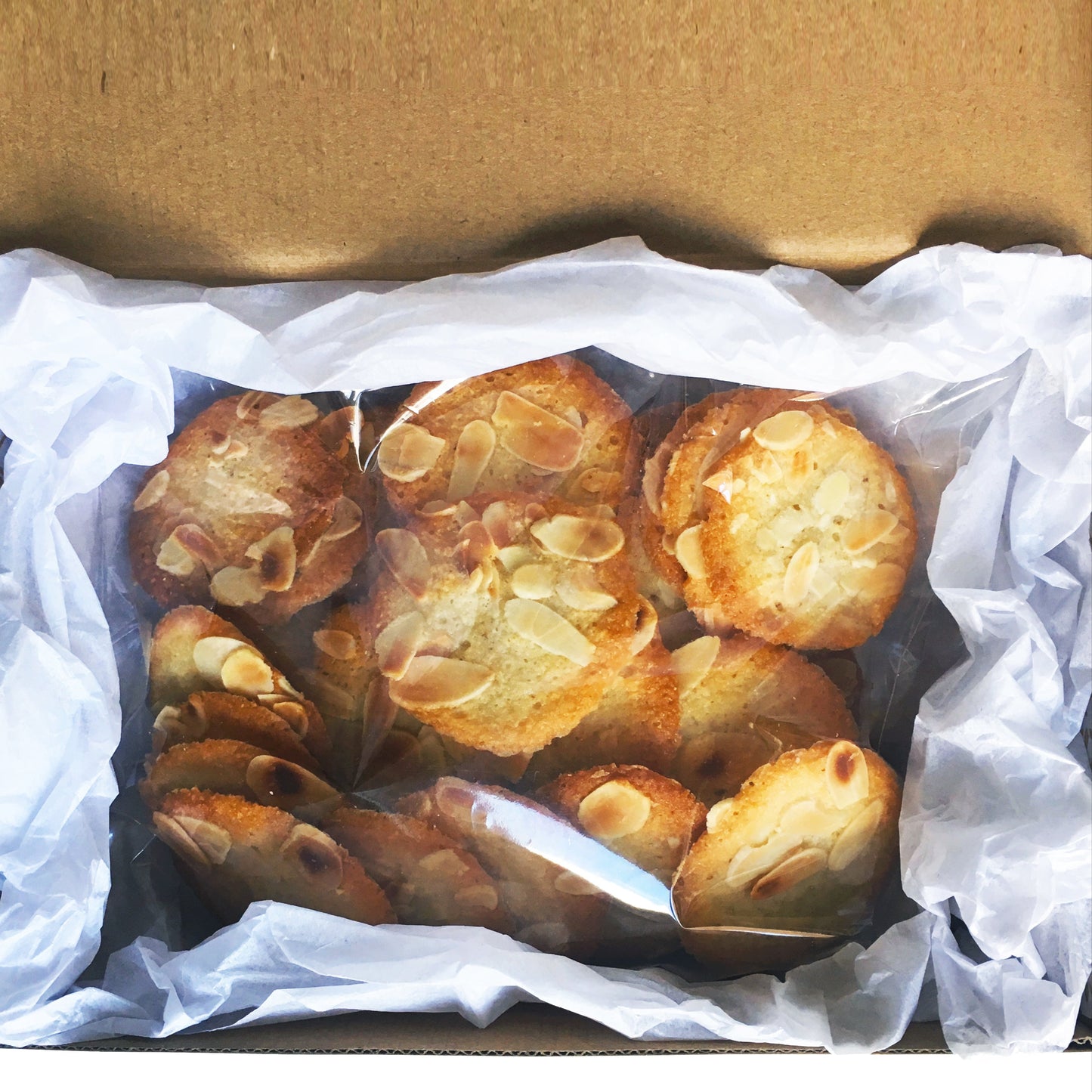 TUILES AUX AMANDES BIO & VEGAN aux Amandes Effilées et Dorées - 200g