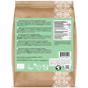 ORGANIC & VEGAN SAVORY MINI COOKIES - Za'atar : Thyme, sesame and sumac - 130G compostable bag 