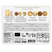 🌟 ORGANIC & VEGAN BEST SELECTION BOX - 10 types of gourmet biscuits 270G